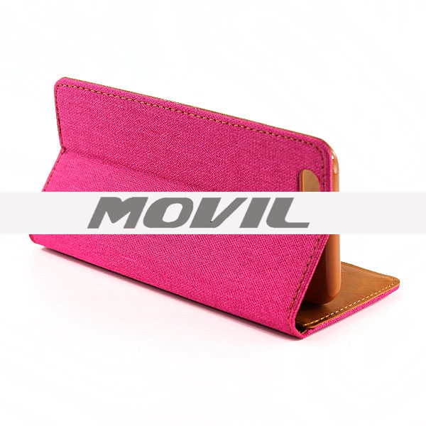 NP-2466 Color-mixto PU Funda para Apple iPhone 6-6